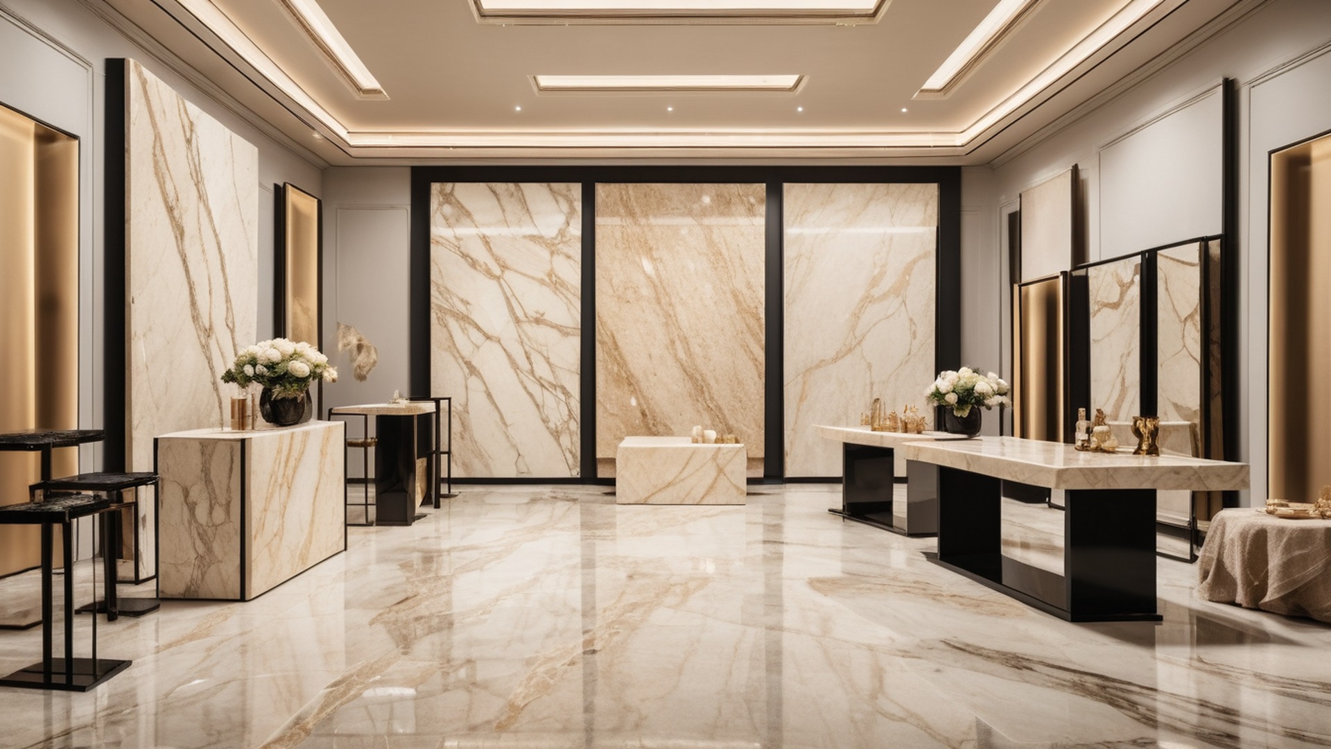 Luxury stone gallery reference